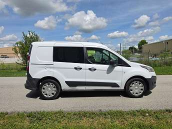 White Ford Transit Connect Minivan 2015