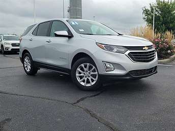 Silver Chevrolet Equinox SUV 2021