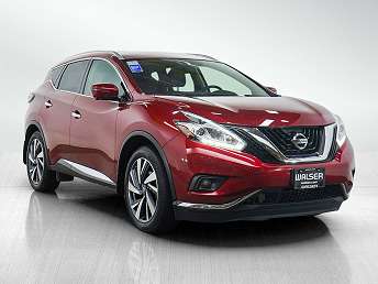 Red Murano SUV 2016