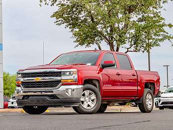 2018 Red Pickup Chevrolet Silverado 1500
