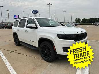White Jeep Wagoneer SUV 2022