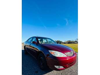 Red Toyota Camry Sedan 2002