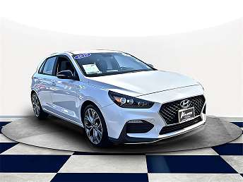 White Hyundai Elantra N Line 2020
