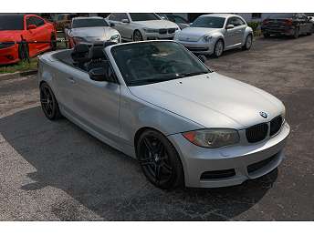 Silver BMW 1 Series 135is 2013