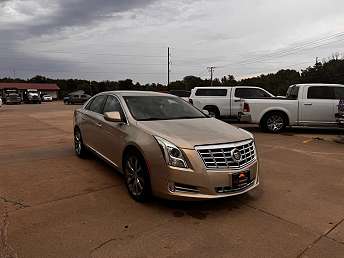 Gold Cadillac XTS Sedan 2013