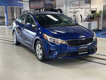 2017 Blue Kia Forte Sedan