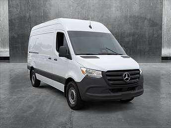 White Mercedes-Benz Sprinter Van 2025