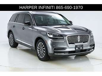 Gray Lincoln Aviator SUV 2022