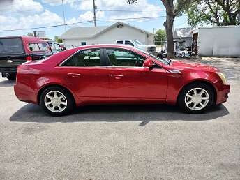 Red Cadillac CTS Sedan 2008