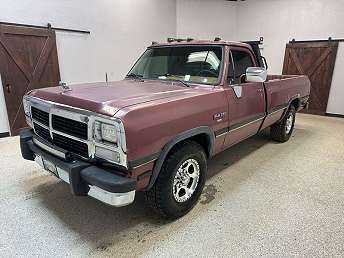 Red Dodge Ram 250 Pickup 1992