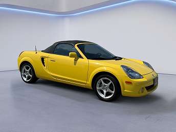2004 Yellow Toyota MR2 Spyder Convertible