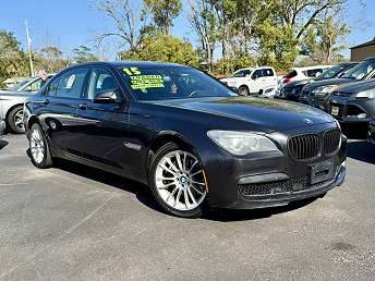 Black BMW 7 Series Sedan 2015