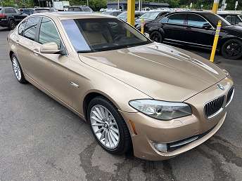 Beige BMW 5 Series Sedan 2012