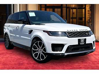 White Land Rover Range Rover Sport HSE 2022