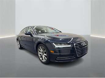 Black Audi A7 Hatchback 2012