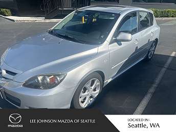 Silver Mazda3 Hatchback 2008