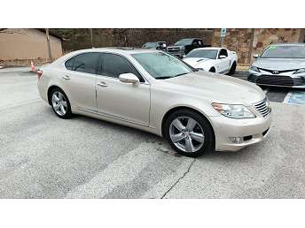 Beige Lexus LS 460 2010
