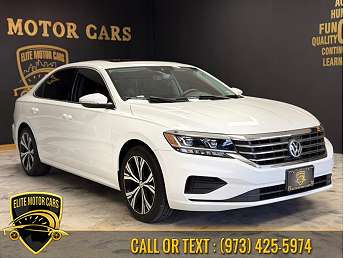 White Volkswagen Passat Sedan 2022