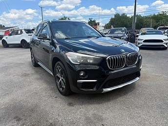 Black BMW X1 SUV 2018
