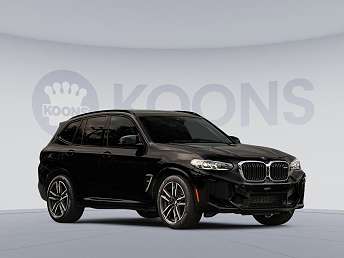Black BMW X3 M SUV 2022