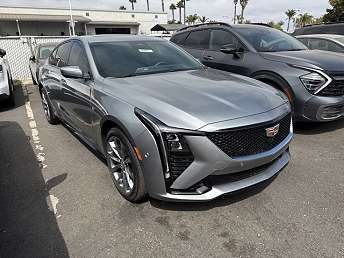 Silver Cadillac CT5 Sedan 2025