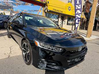 Black Honda Accord Sedan 2020