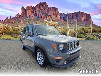 Gray Jeep Renegade SUV 2020