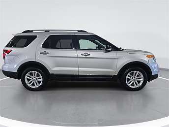 Silver Ford Explorer SUV 2015