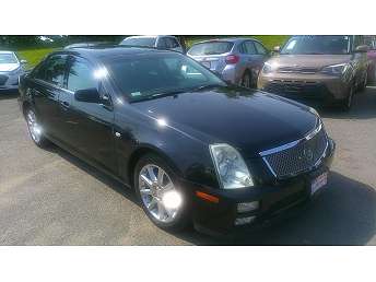 Black Cadillac STS Sedan 2007