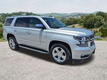 Silver Chevrolet Tahoe SUV 2016
