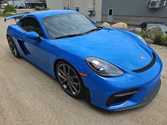 Blue 2022 Porsche 718 Cayman Coupe