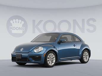Blue Volkswagen Beetle Hatchback 2019