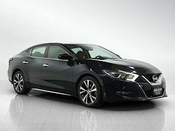 Blue Nissan Maxima S 2017