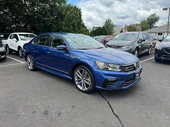 Blue Volkswagen Passat Sedan 2017