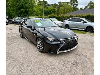 Black Lexus RC Coupe 2016