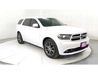 White Dodge Durango SUV 2018