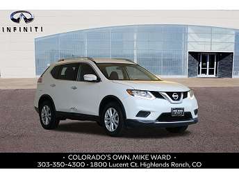 White Nissan Rogue SV 2014