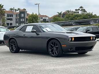 Gray Dodge Challenger Coupe 2019