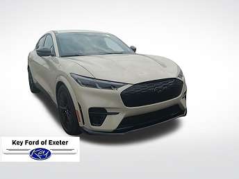 Beige Ford Mustang Mach-E SUV 2025