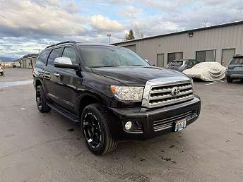 Black Toyota Sequoia Platinum 2016