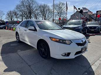 White TSX Sedan 2012