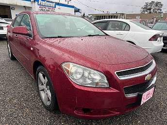 Burgundy Malibu Sedan 2008
