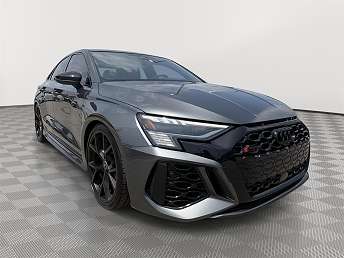 Gray 2024 Audi RS3 Sedan