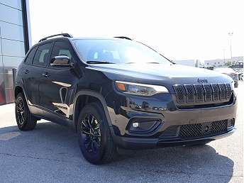 Black Jeep Cherokee SUV 2023