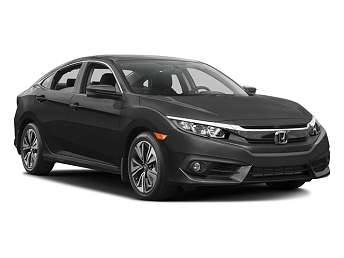 Black Honda Civic EX-T 2016