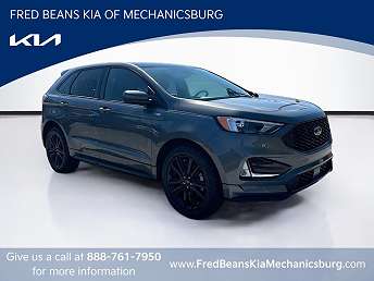 Gray Ford Edge SUV 2022