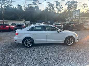 White Audi A3 Sedan 2015