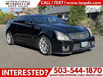 Black Cadillac CTS V 2011