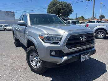 Silver Toyota Tacoma Pickup 2016