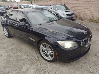 Blue 7 Series Sedan 2014